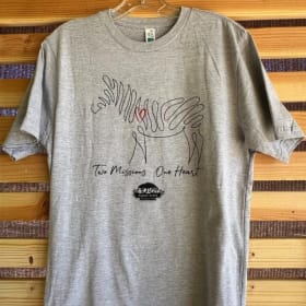 Zebra Adult T-Shirt item