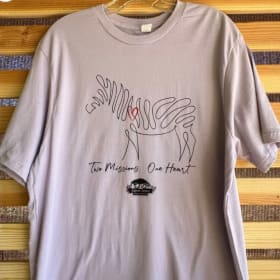 Zebra Adult T-Shirt item