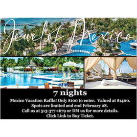Vacation to Mexico Raffle item