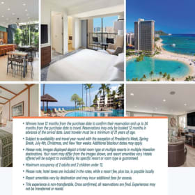 Vacation to Hawaii Raffle item