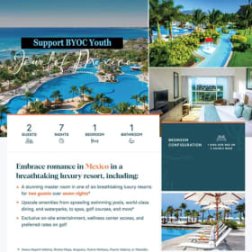 Vacation to Mexico Raffle item