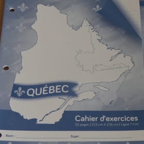Cahier d'exercices Québec item