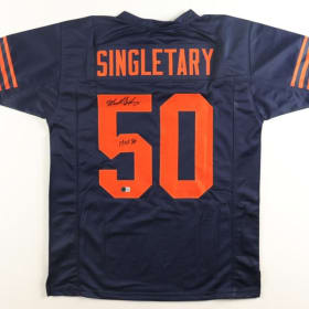 Mike Singletary HOF'er Autographed Jersey item