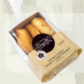 Beignes garnis crème et sirop d'érable item