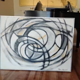 35" x 47" Oil on Canvas item