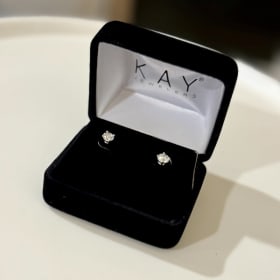 Kay Jewelers Round-Cut Diamond Solitaire Stud Earrings item