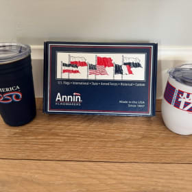 America250 Flag and Tumblers item