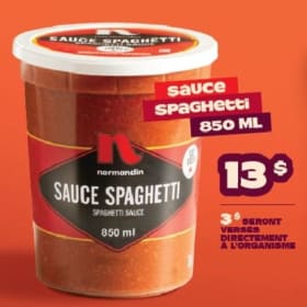Sauce spaghetti 850ml item