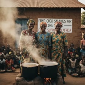 Fund Cook Salaries for One Year item