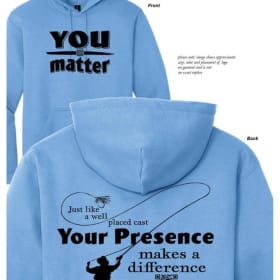 Hoodie Sweatshirt - Blue (XL, 3XL) item