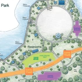 ZONE TWO DEPOSIT - FOOD VENDORS (ORANGE) item