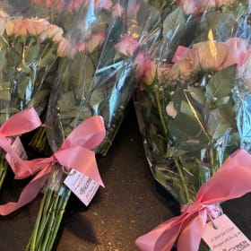 One Dozen Pink Roses item