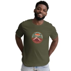 Adult T-Shirt - Climber in the Sunset item