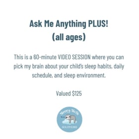 Ask Me Anything PLUS Sleep Consultation item