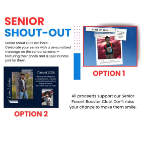 Senior Shout-Out Option 2 item