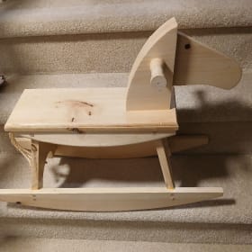 Wooden Rocking Horse item