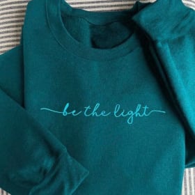 Teal Be the Light Sweatshirt - Size Small - XL item