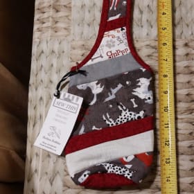 Handcrafted Water Bottle or Treat Holder item