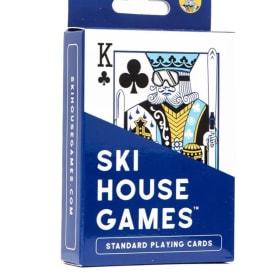 Snow themed deck of cards item