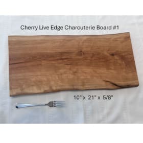 Cherry Live Edge Charcuterie Board item