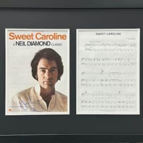Neil Diamond Sweet Caroline Sheet Music item