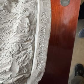 1980 Austin Productions Large Sculpture Of Boy & Sheepdog item