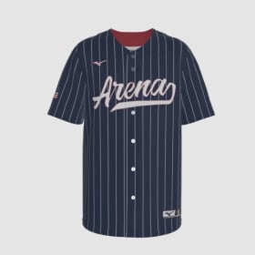 Extra Jersey Navy Pinstripe item