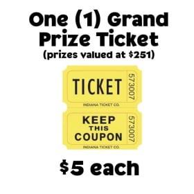 YELLOW GRAND PRIZE TICKET (1 EACH) item