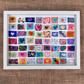 51. 1st Grade, "Heart Art 3" item