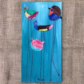 42. Kindergarten, "Birds of a Feather 3" item