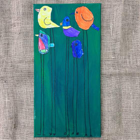 45. Kindergarten, "Birds of a Feather 6" item