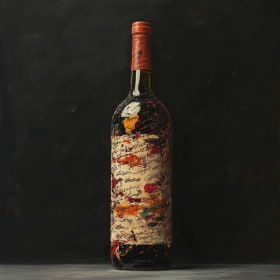 🍷 Magnum Wine Bottle Signed by SeattlePhil Musicians item