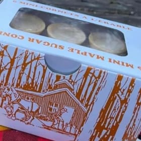 Cornet à l’érable boîte de 6 item