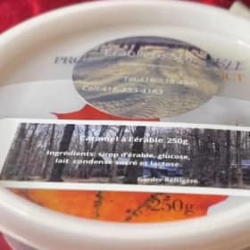 Caramel à l’érable, 250g item