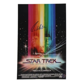 Star Trek William Shatner Autographed Poster item