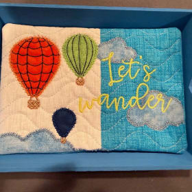 Let's Wander "Mug Rug" item