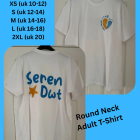 Adult round neck tshirt Size XS (uk 10-12) item