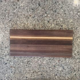 Walnut and Maple Cutting Board item