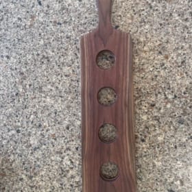 Walnut and Maple Tasting Paddle item