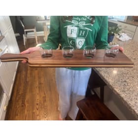 Walnut and Maple Tasting Paddle item