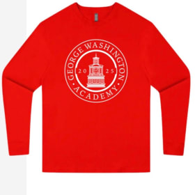 A20 Crest Design YC1146COTTON HERITAGE YOUTH MEDIUM TEAM RED item