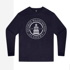 A18 Crest Design YC1146 COTTON HERITAGE YOUTH-LARGE NAVY item