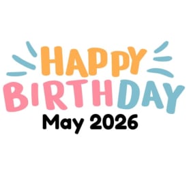 Happy Birthday - May 2026 item