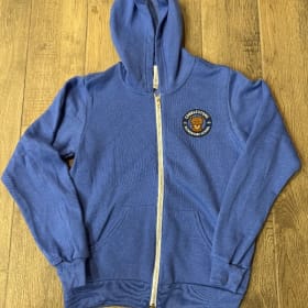 Adult Blue Zipup Hoodie item