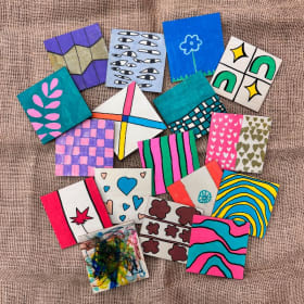 53. 2nd Grade, "Coaster Set 2" item