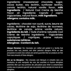 UNITY CHOCOLATE BAR: Dark Chocolate with Mint item