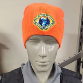CSAR 8" Beanie - Color: Safety Orange; One Size Fits Most item