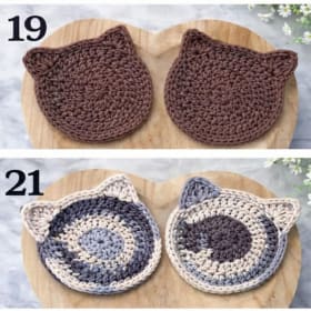 Set of two Coasters item