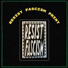 Resist Facism Print item