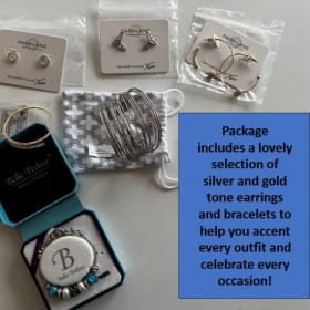 Silver & Gold - gorjana $150 Jewelry Gift Card & Jewlery item